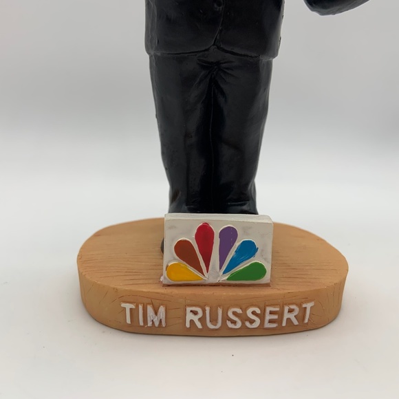 Buffalo Bisons Tim Russert NBC Meet the Press SGA Bobblehead Original Box - Picture 11 of 16